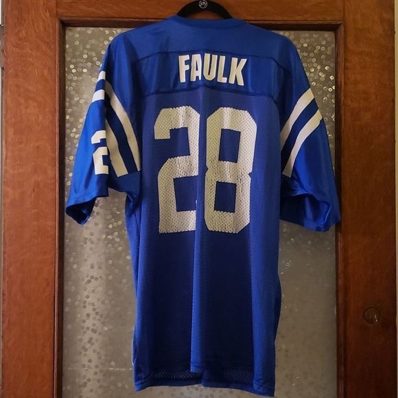 Indianapolis colts Marshall Faulk jersey size xl - Picture 4 of 5